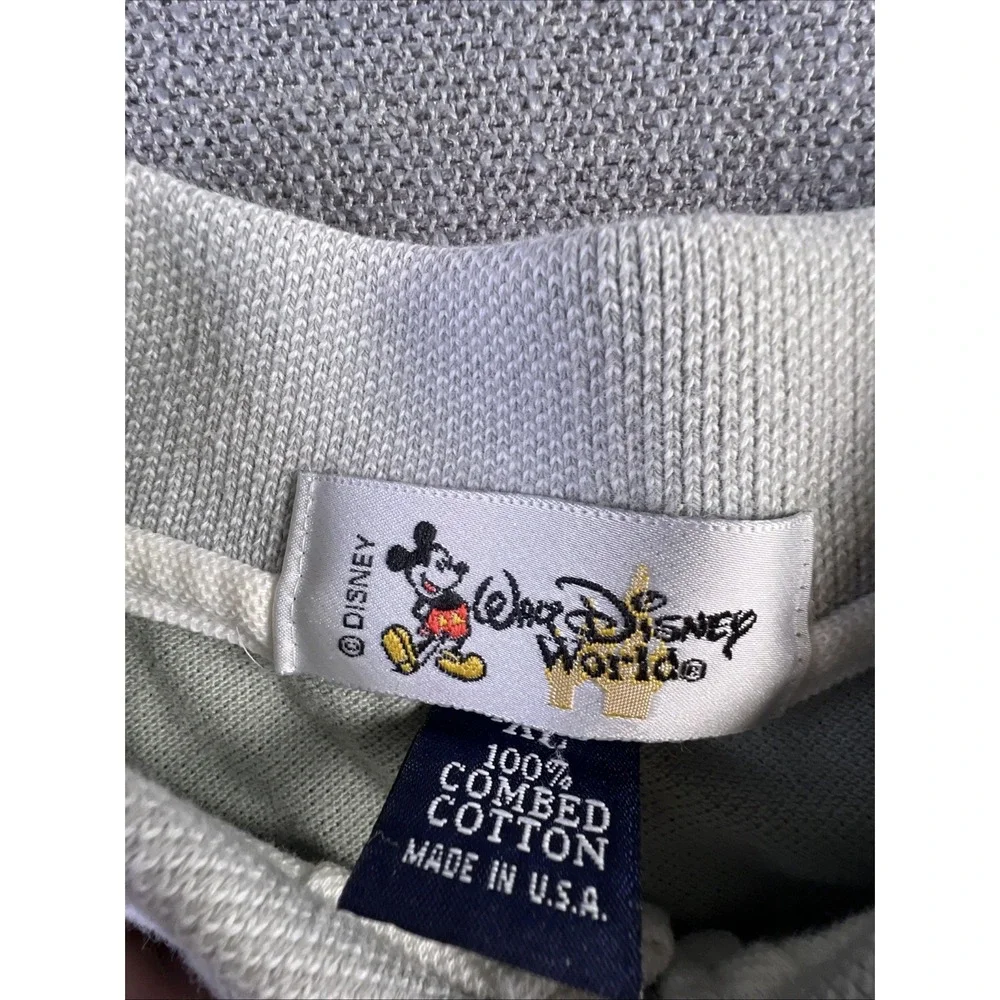 Walt Disney World Polo Shirt Mens XL Green-ish‎ Color USA Short Sleeve VTG